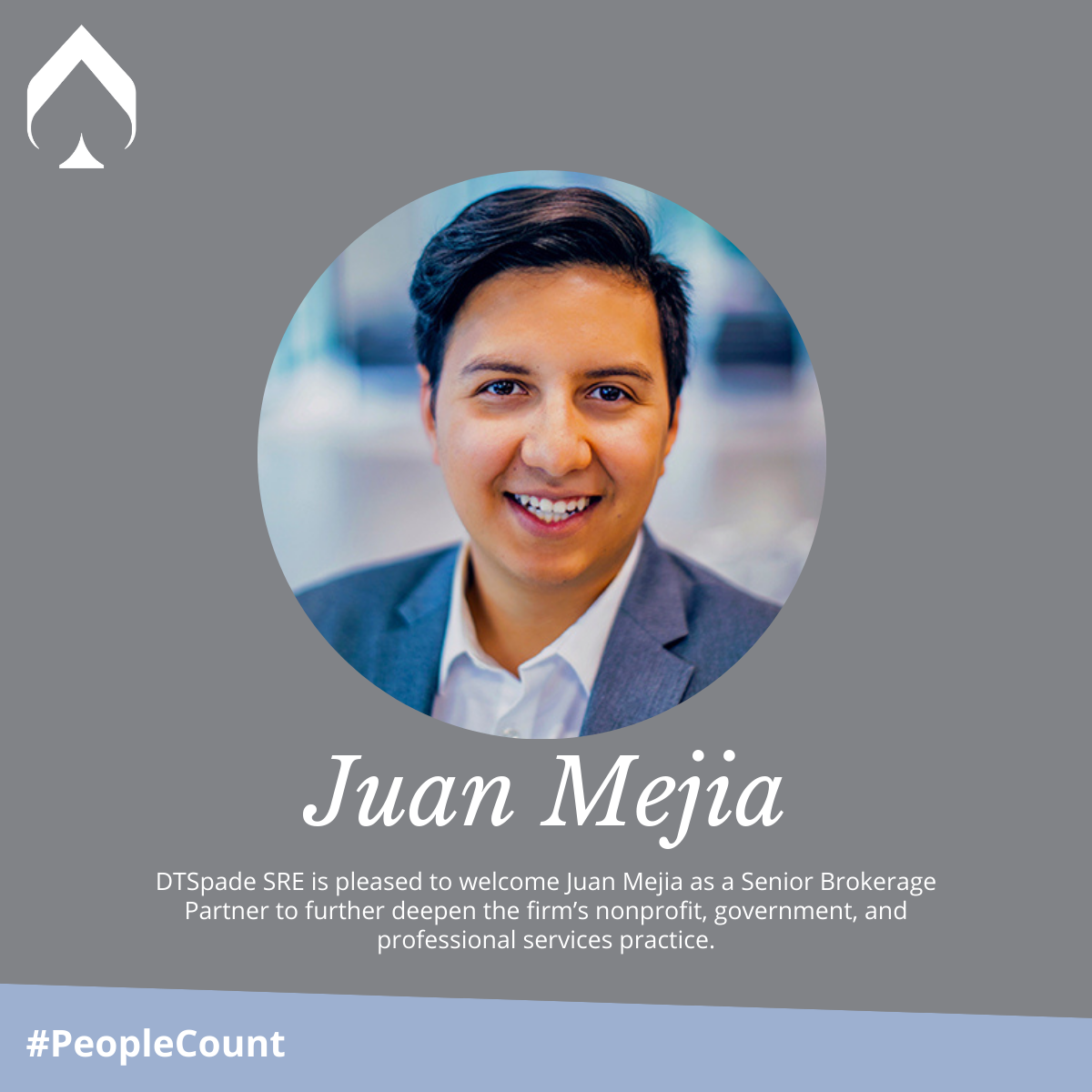 Welcome, Juan Mejia!